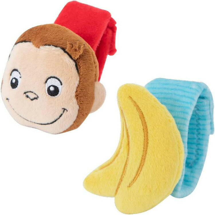 おさるのジョージ リストラトル 玩具 おもちゃ ベビー おさるのジョージ リストラトル ジョージ ラトル リスト ベビートイ お出かけ クリスマス プレゼント ...