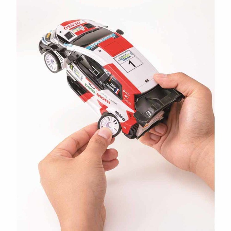 子育ての店 ベビー・キッズのトヨタ Gazzo Racing WRT ヤリスラリーレーシングカー JRVC107-WHラジコン RC トヨタ ヤリスラリーレーシングカー ドリフトドライブ 24分の1 完成品ラジコン ジョーゼン クリスマス プレゼント｜アングル2