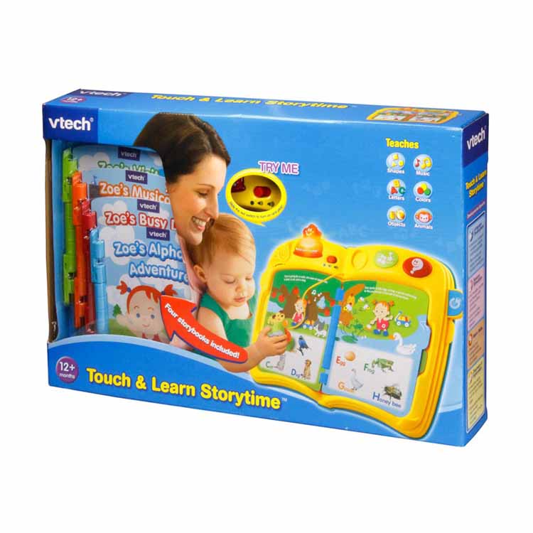 ストーリータイム 1歳～ 80-101900知育 英語 おもちゃ 物語 本 発音 ネイティブ 学習 VTech