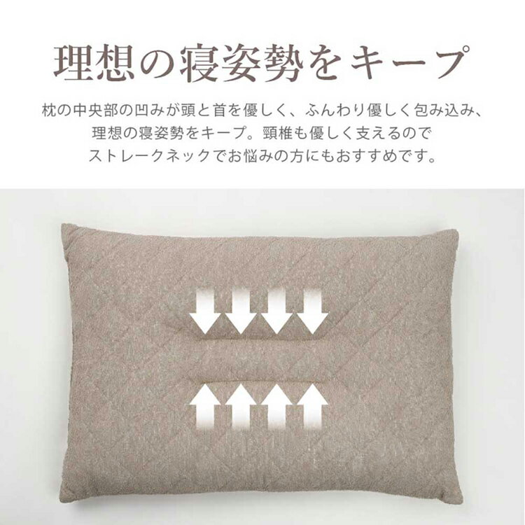 ウォッシャブル タオル枕 35705枕 タオル枕 まくら ウォッシャブル 洗える 綿100％ 吸水性 通気性 清潔 タオル ピンク ブルー ベージュ アイボリー [2603SE]