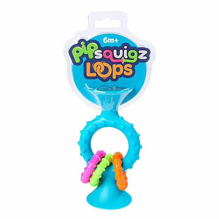 ＼期間限定10％OFF／ 赤ちゃん おもちゃ ピップ スクイグズ ループス ティール pipSquigz Loops- Teal FA166-1おもちゃ 赤ちゃん ベビー 知育玩具 出産祝い ギフト 誕生日 指先知育 プレゼント 