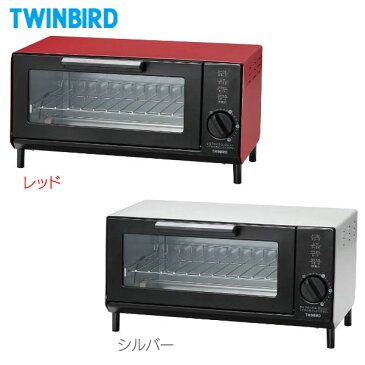 TWINBIRD ツインバード オーブントースター TS-4034R レッド【オーブントースター おしゃれ】【楽ギフ_包装】