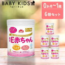 【6個セット】粉ミルク E赤ちゃん 300g 小缶 森永 赤ちゃん ベビー 粉ミルク E赤ちゃん ベビーミルク 0~1歳頃 ペプチド 新生児 乳幼児 ラクトフェリン オリゴ糖 缶 【D】