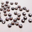 【メール便OK】円型アクリルストーン シルバー 5mm 20粒