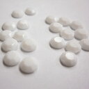 【メール便OK】丸型アクリルストーン ホワイト 5mm 20粒 サマー