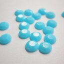 【メール便OK】丸型アクリルストーン ブルー 5mm 20粒 サマー