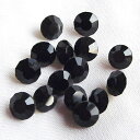 チャトン ジェット ss4(40粒)ss6,ss8,ss10(50粒)ss12(40粒)ss16(30粒)ss20(20粒)ss24(15粒)ss29(10粒)ss34(8粒)ss39(6粒) 高級ガラス Vカットストーン 小分け 少量 【メール便OK】