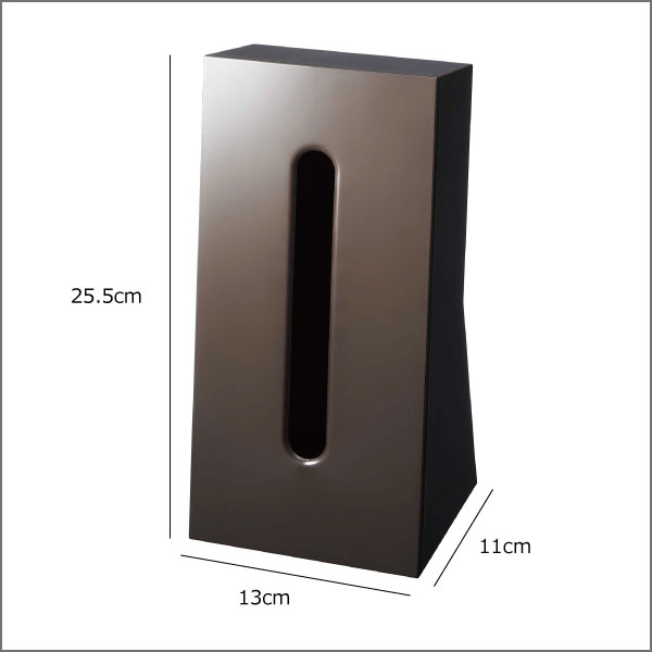 ティッシュカバー おしゃれ インテリア雑貨 北欧 かわいい ティッシュボックス 収納ケース スリム リビング 収納雑貨 モノトーン雑貨 デザイン ティッシュボックスケース ティッシュボックスカバー ホワイト 白 ブラック 黒( 山崎実業 ティッシュケース smart スマート )