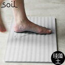 soil 　珪藻土　 soil ソイル バスマット ウェーブ wave お風呂マット 珪藻土 大判 吸水 消臭 人気 ギフト 大きい おしゃれ おふろマット 速乾 インテリア雑貨 北欧テイスト 足拭きマット ラグ かわいい 浴室用品 脱衣所 清潔 国産 ミニ 浴室 贈り物 新築祝い 結婚祝い 日本製 イスルギ