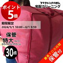 【ポイント5倍！ 6月1日 AM9:59まで】クリーニング　超特大　30点まで 保管付 宅配 送料無 ...