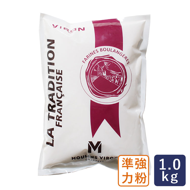 準強力粉 ラ・トラディション・フランセーズ 奥本製粉 フランスパン用小麦粉 1kg_【パン材料】 パン作り お菓子作り …