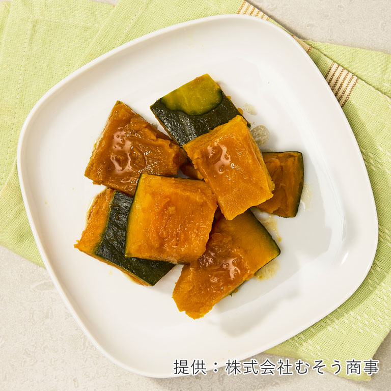 MUSO オーガニック冷凍国産かぼちゃ 400g 冷凍野菜 有機JAS 北海道産 パンプキン_ mamapan-10007462 ママパン サンプル画像2