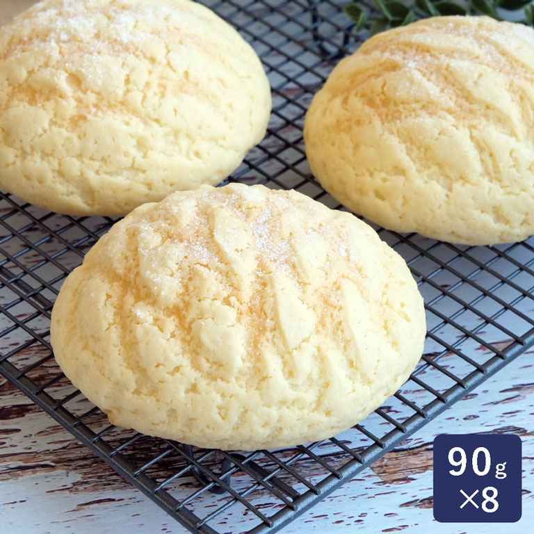 冷凍パン生地 メロンパン KOBEYA（神戸屋） 90g×8_冷凍生地 パン作り お菓子作り 料理 手作り スイーツ 父の日