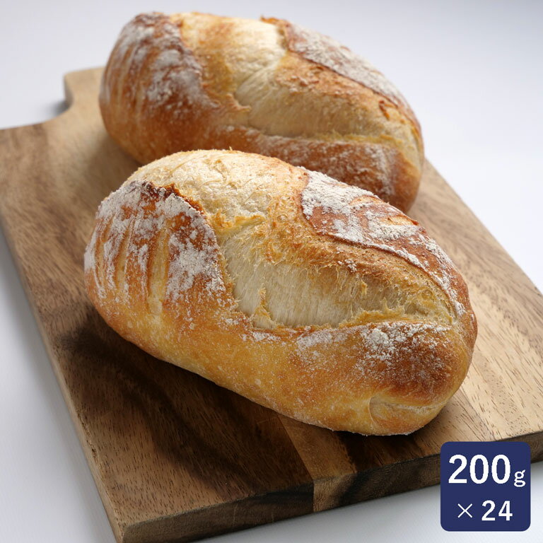 冷凍パン生地 もっちり多加水パン200 ISM(イズム) 業務用 1ケース 200g×24_