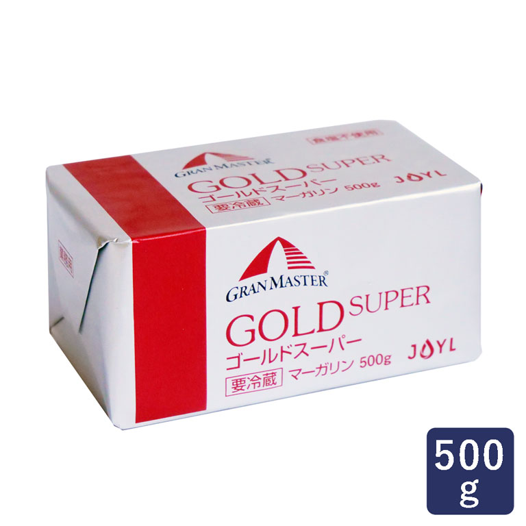 マーガリン グランマスターゴールドスーパー 無塩 500g_