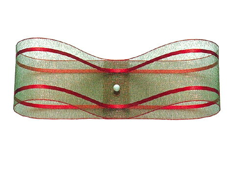 【リボン】Wライナーオーガンジー＜4＞　24mm×30m_