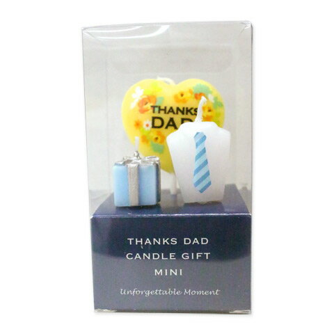 キャンドル おとうさんありがとうキャンドルギフトミニ カメヤマ_父の日