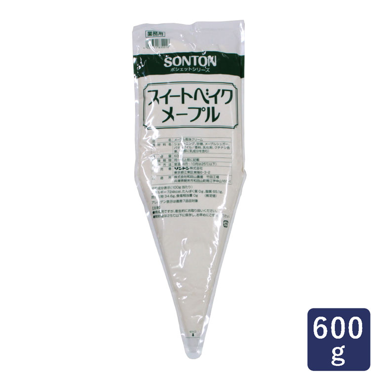 ファットスプレッド ポシェット スイートベイクメープル ソントン 600g_ パン作り お菓子作り 料理 手作り スイーツ 父の日