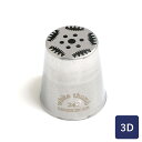 口金 3D口金(立体口金) ポピーイメージ 247 ステンレス製 ロシアンノズル フラワー_