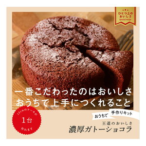 バレンタイン おうちで手作りキット 濃厚ガトーショコラ ミントスタイル 1セット チョコケーキ チョコレート 季節限定_ クリスマス スーパーセール