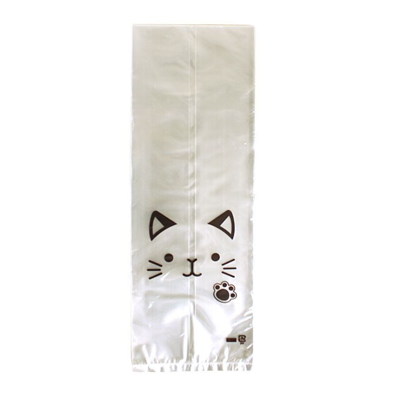 包材 PP食パン1斤袋 ネコ 100枚_