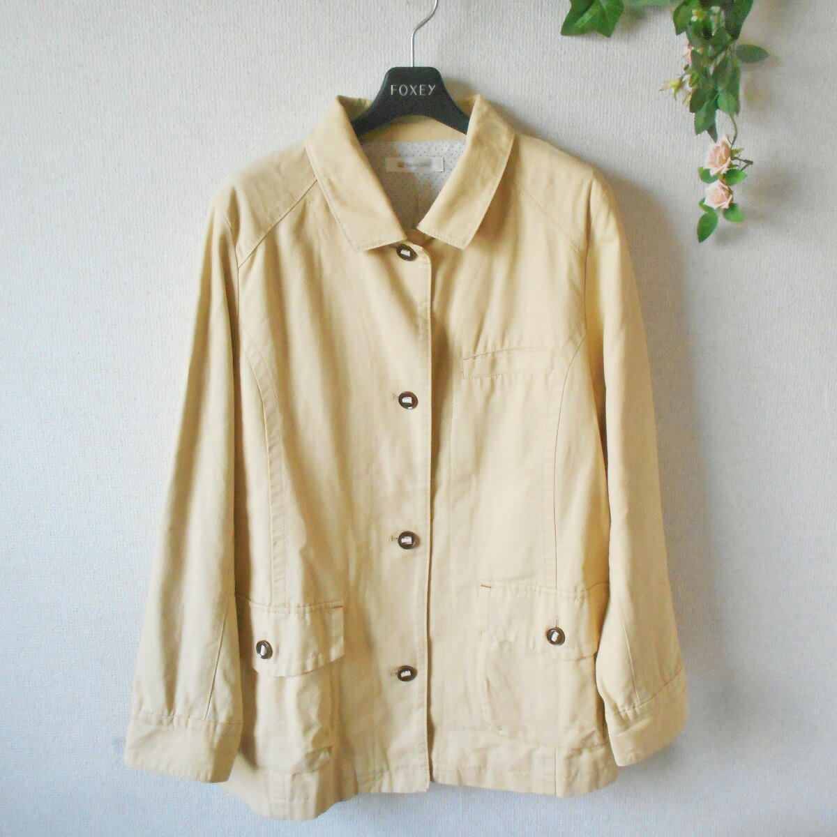 乐天商城 - 【中古】ゴールデンベア GOLDEN BEAR ジャケット コート L レディース 春 秋