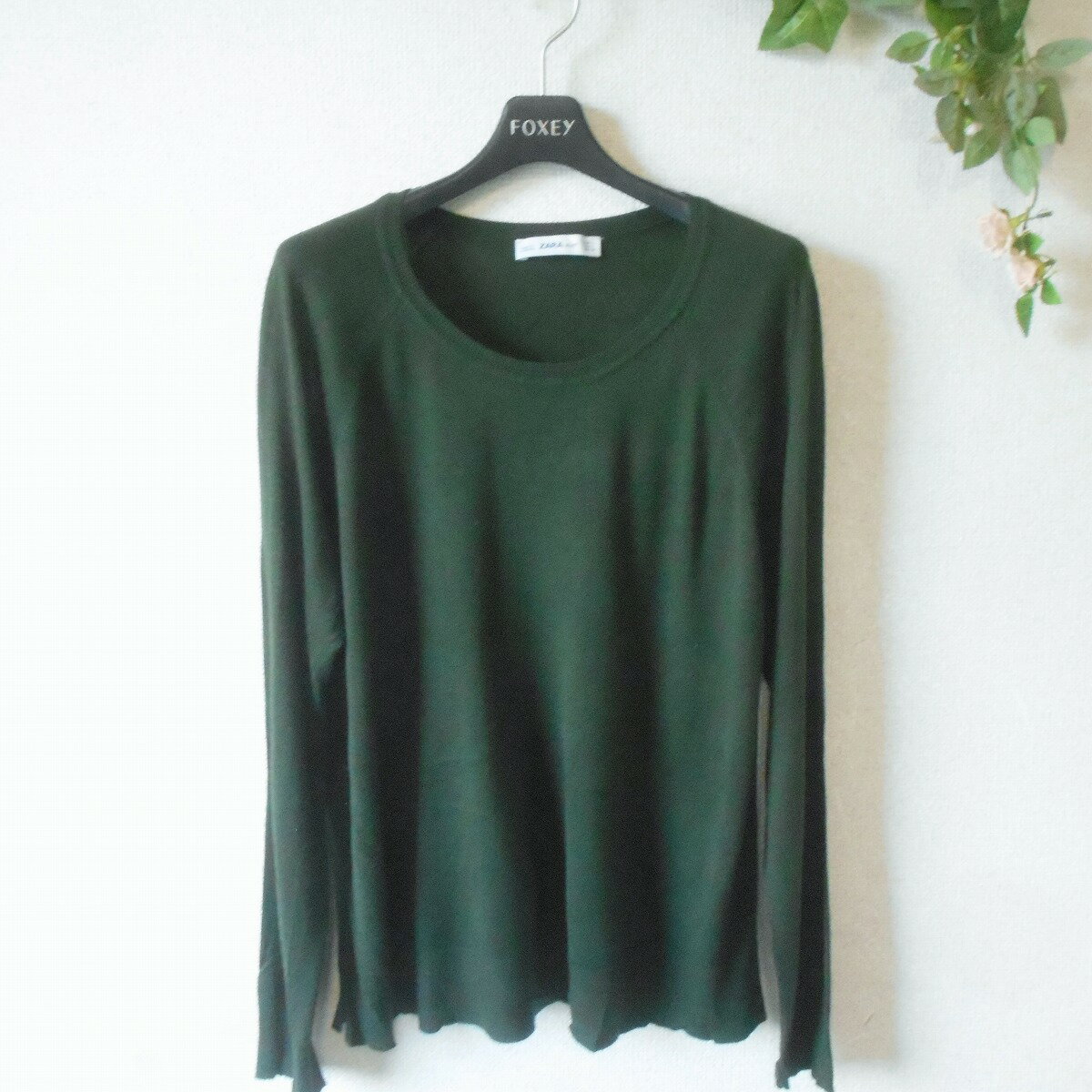 Rakuten - 【中古】ザラ ニット ZARA KNIT 薄手 ニット セーター レディース L 春 秋