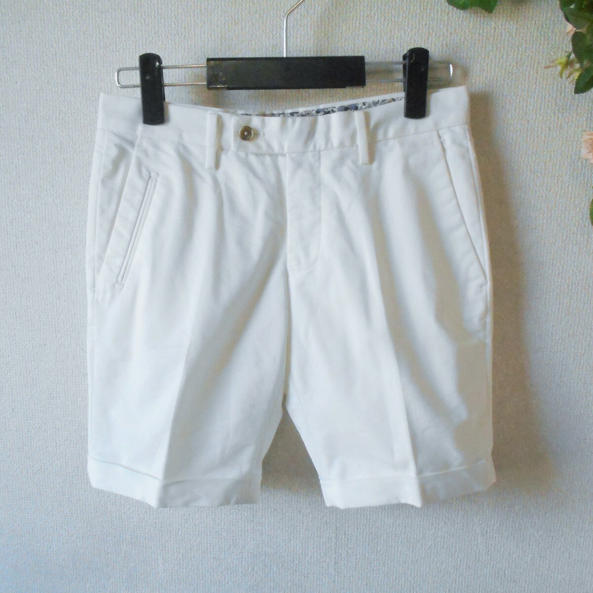 樂天商城 - 【中古】ムッシュニコル monsieur NICOLE ハーフ パンツ ショートパンツ 44 メンズ 用