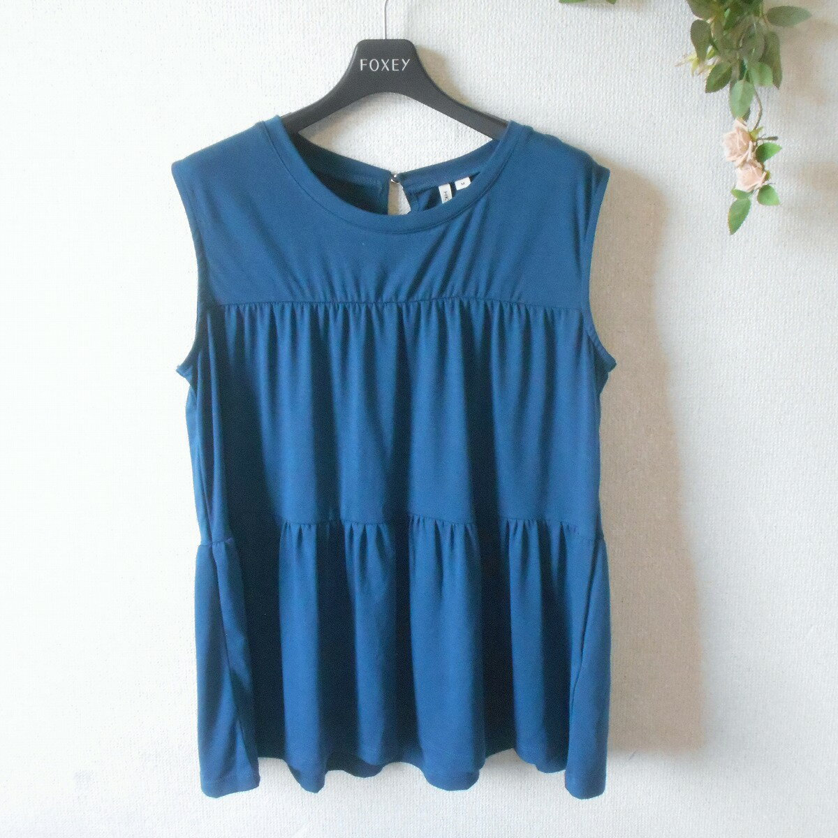 【中古】HK WORKS LONDON エイチケー ワークス ロンドン ノースリーブ カットソー M レディース 夏