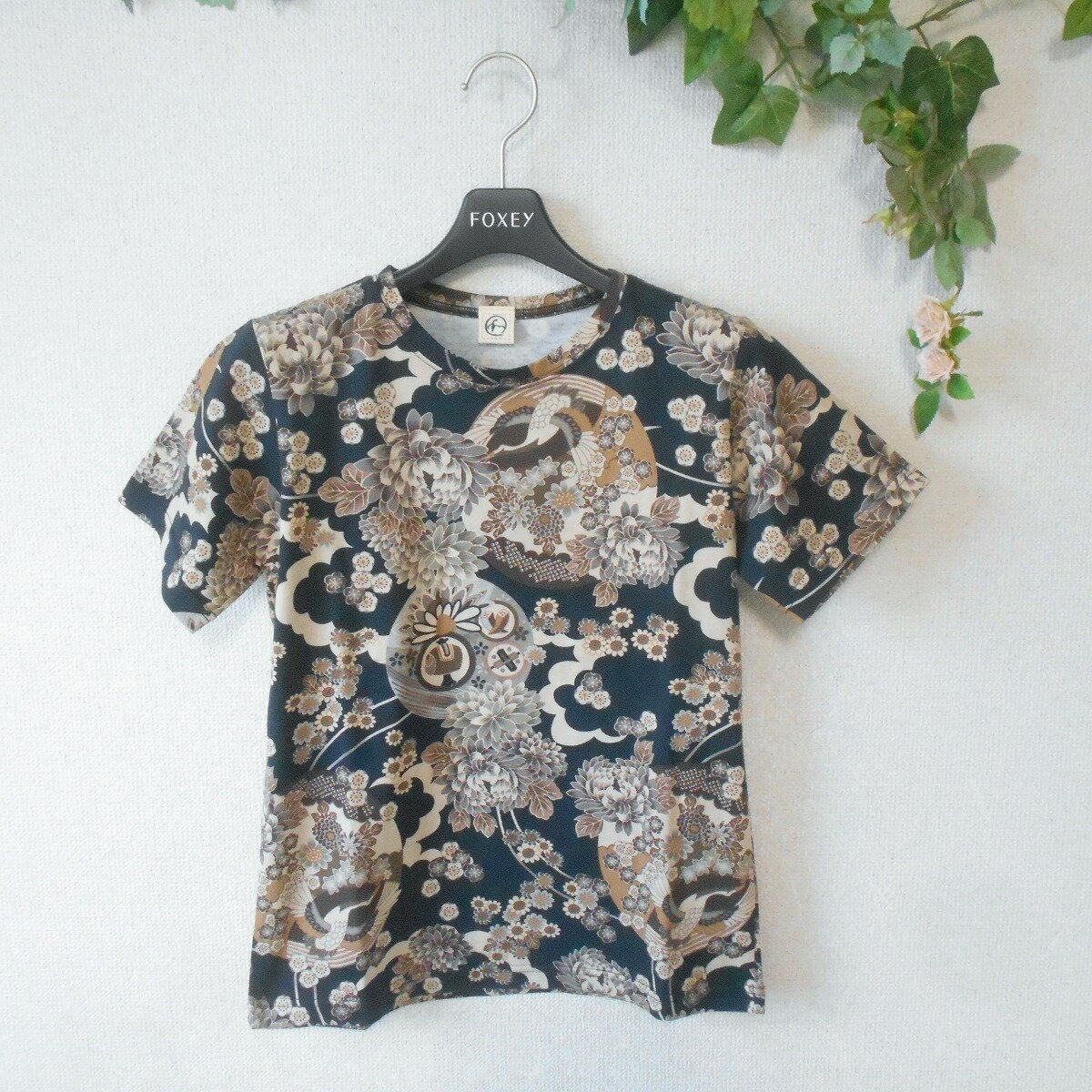 Rakuten - 【中古】新品 タグ付き 和心 wagokoro Tシャツ カットソー レディース M 和柄 未使用 日本製