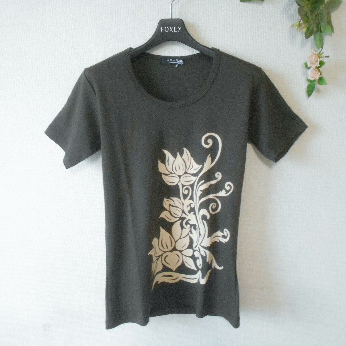 樂天商城 - 【中古】新品 タグ付き 水琴の詩 Tシャツ カットソー M フリー レディース 半袖 未使用