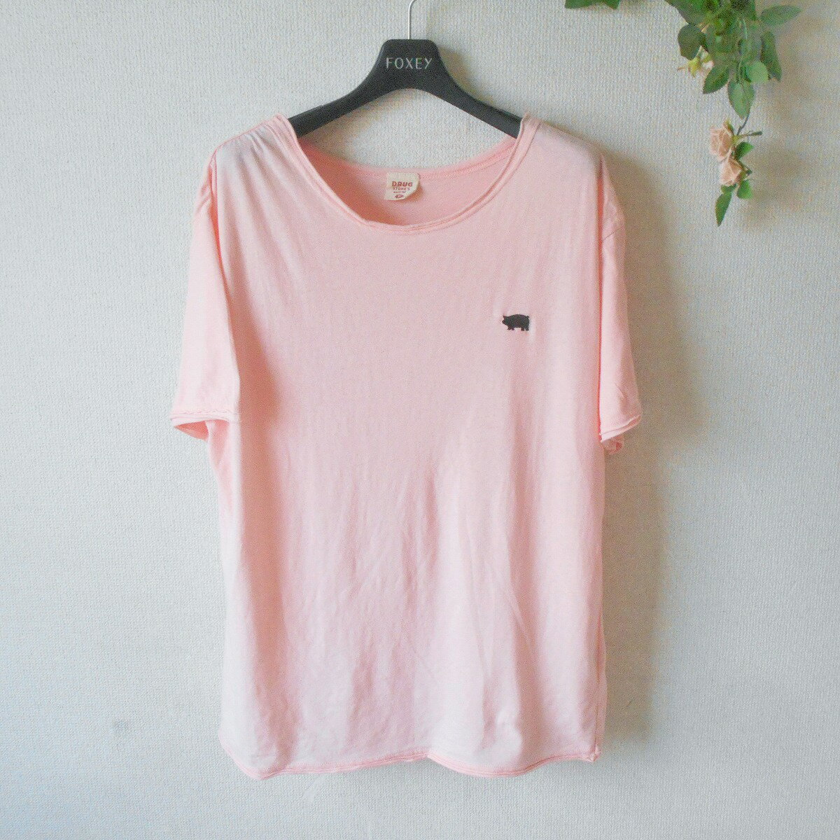 Rakuten - 【中古】ドラッグストアーズ DRUG STORES Tシャツ カットソー F レディース 夏 刺繍