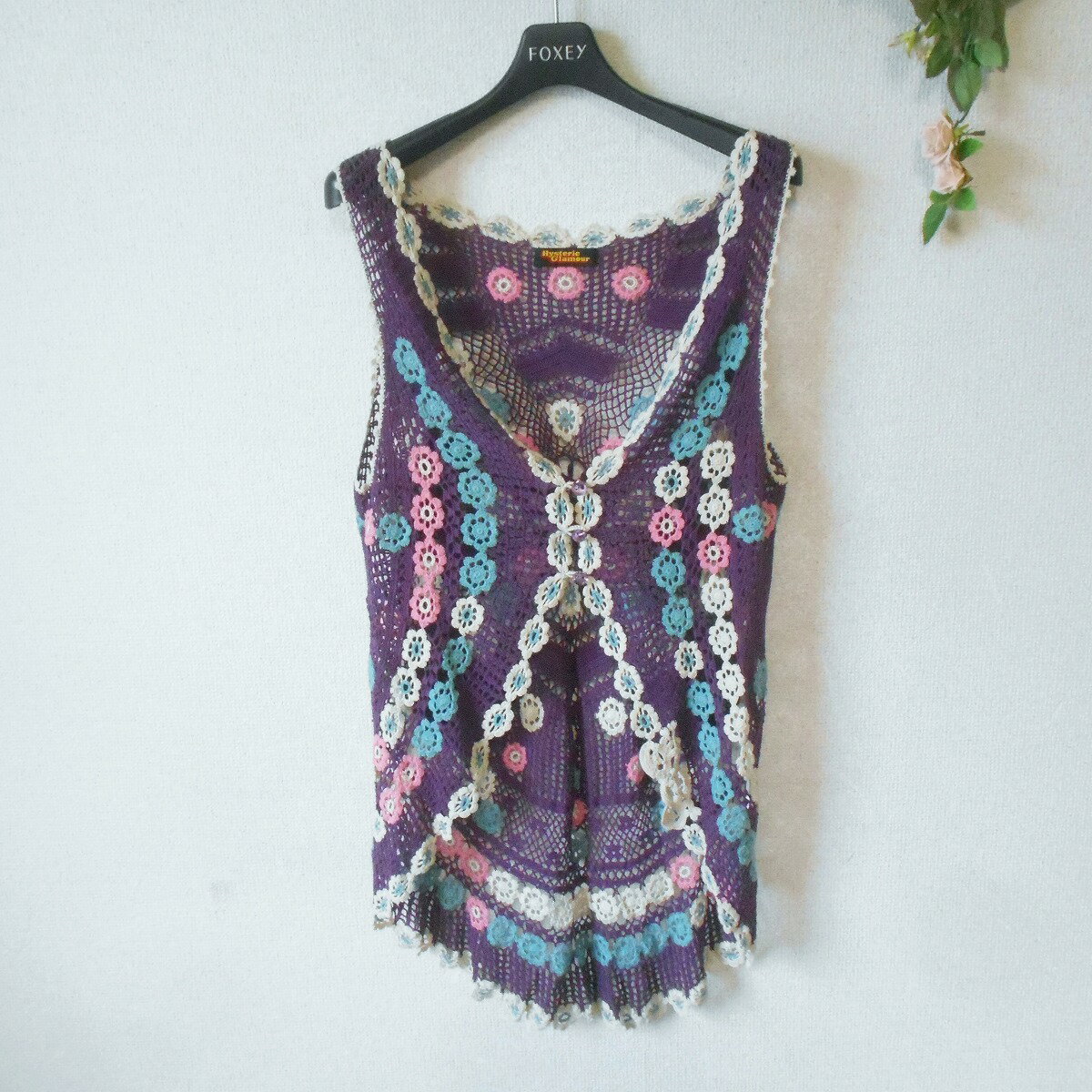 【中古】ヒステリック グラマー HYSTERIC GLAMOUR ベスト ジレ レディース 春 夏 FREE