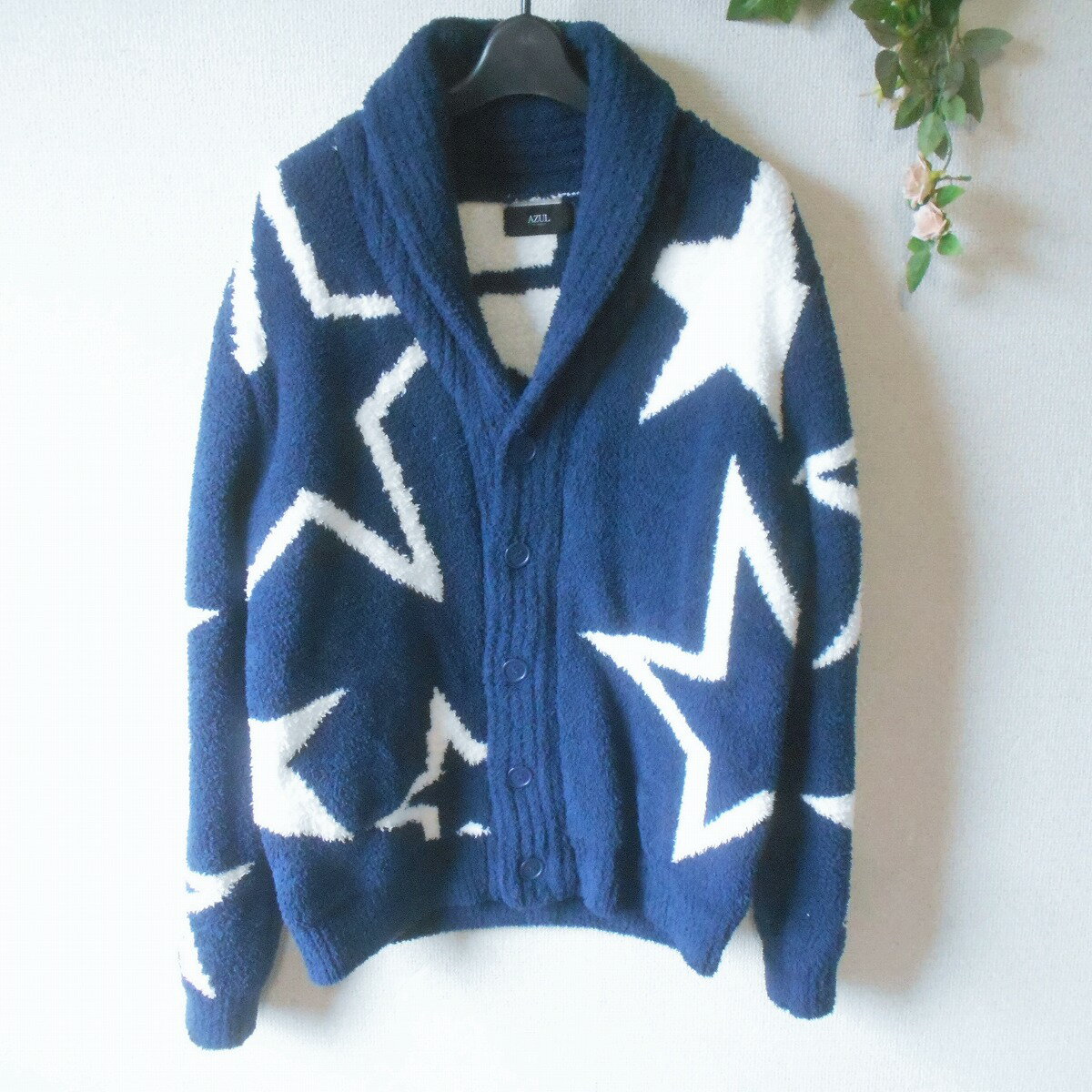 樂天商城 - 【中古】アズール バイ マウジー AZUL by moussy ジャケット モコモコ メンズ S 冬