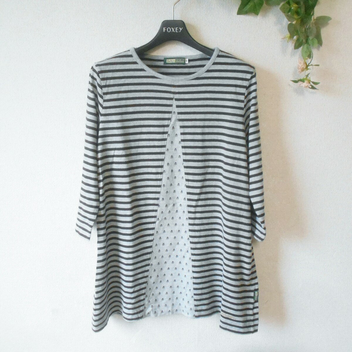 【中古】Switch Motion スウィッチモーション 7分袖 カットソー レディース M クロコダイル CROCODILE