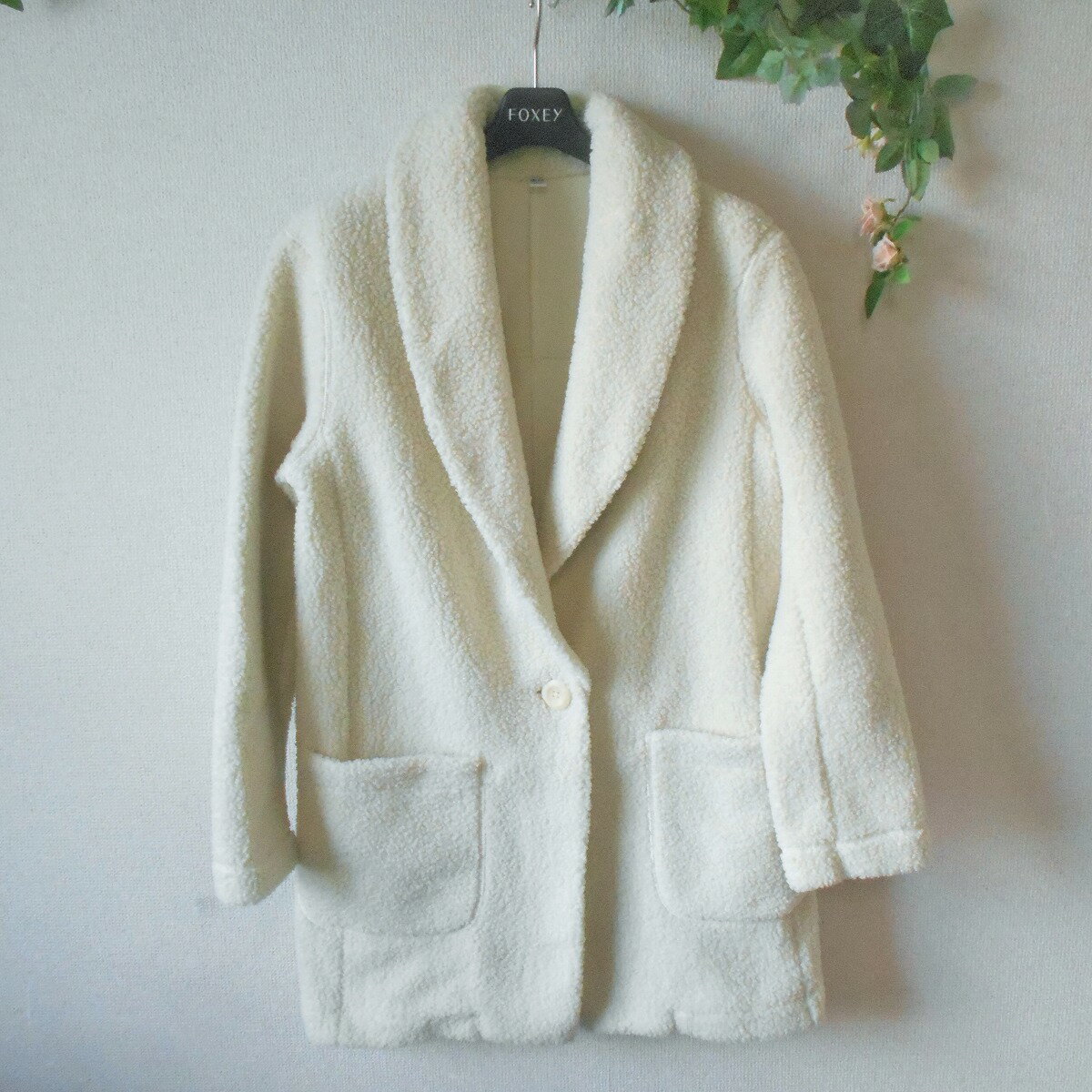 樂天商城 - 【中古】ユニクロ UNIQLO ジャケット コート ボア レディース S