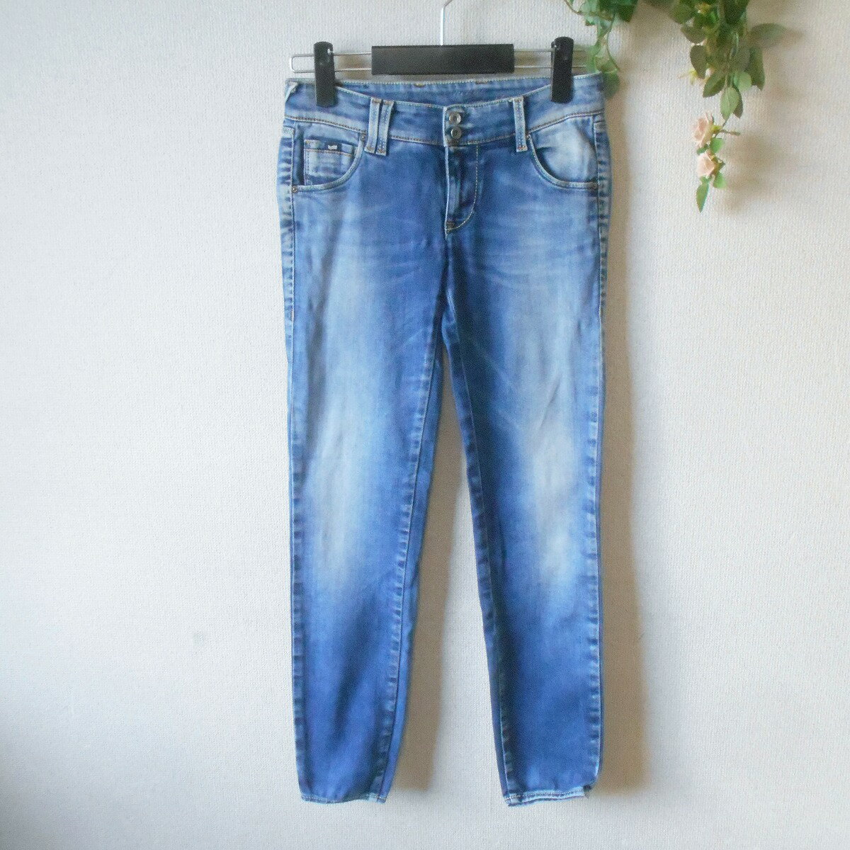Rakuten - 【中古】ガス GAS デニム パンツ ジーパン ジーンズ レディース ストレッチ 入り ジーンズ 25 正規品