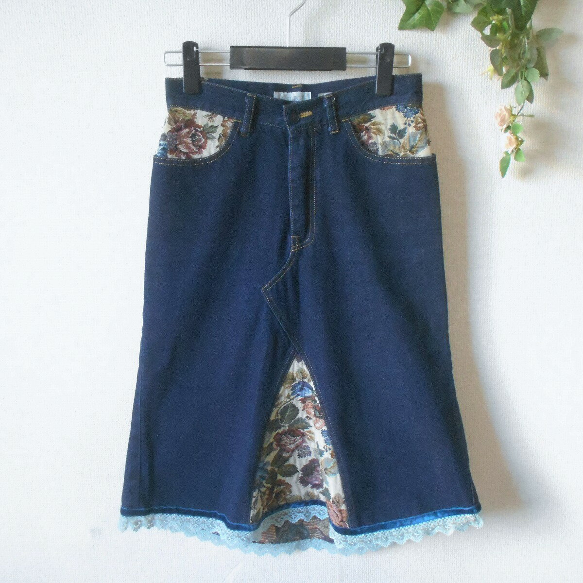 楽天市場】デニム（ブランドレストローズ）（スカート｜ボトムス