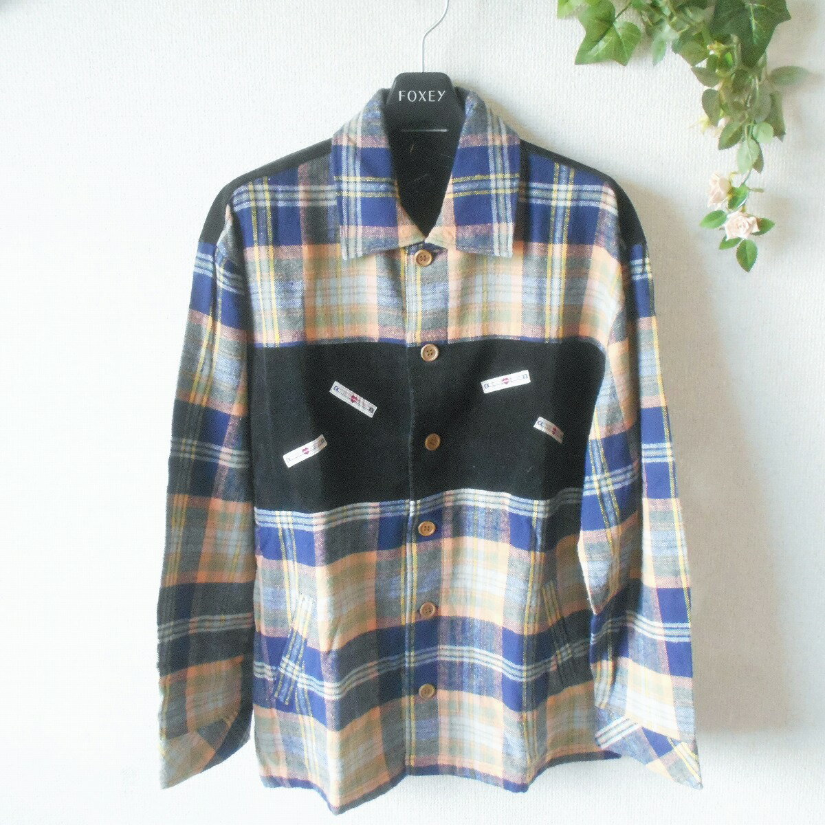 Rakuten - 【中古】BASTY DOOL シャツ タイプ ジャケット L レディース 秋 冬 ワッペン チェック
