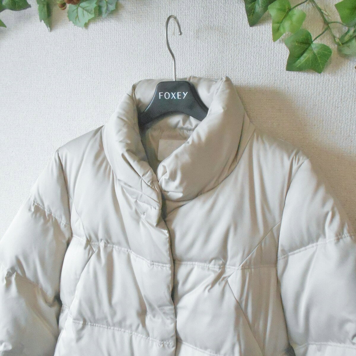 【中古】自由区 ジユウク ダウン ジャケット 40 レディース 冬 袖口 リブ オンワード樫山 mamapocket-10002839 ママポケット サンプル画像3