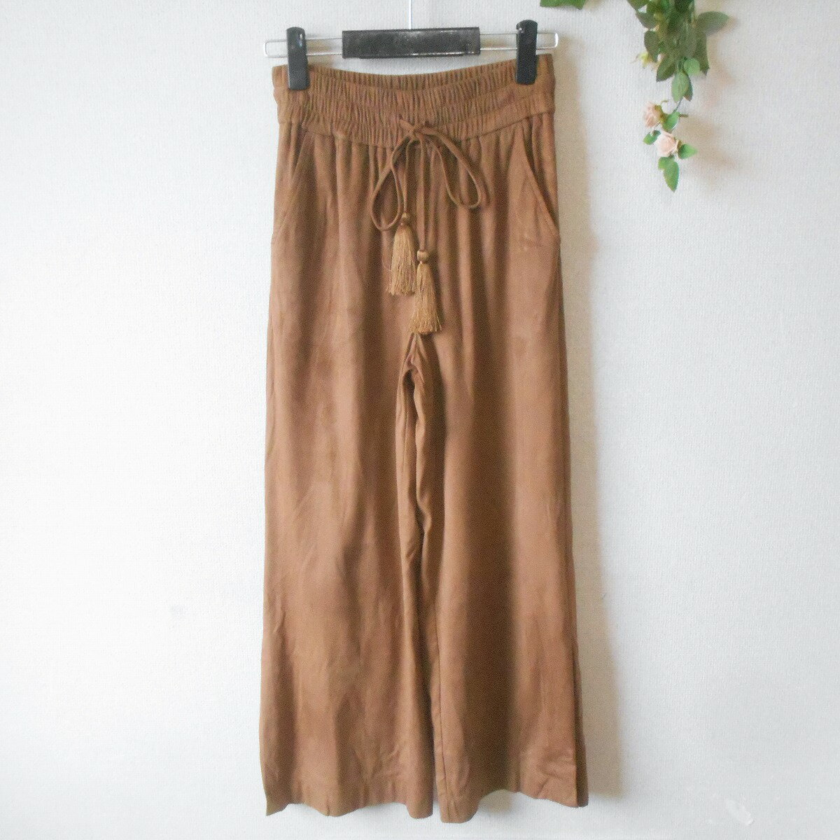 樂天商城 - 【中古】スナイデル snidel パンツ F レディース 秋 冬 スウェード 風 生地 総 ゴム