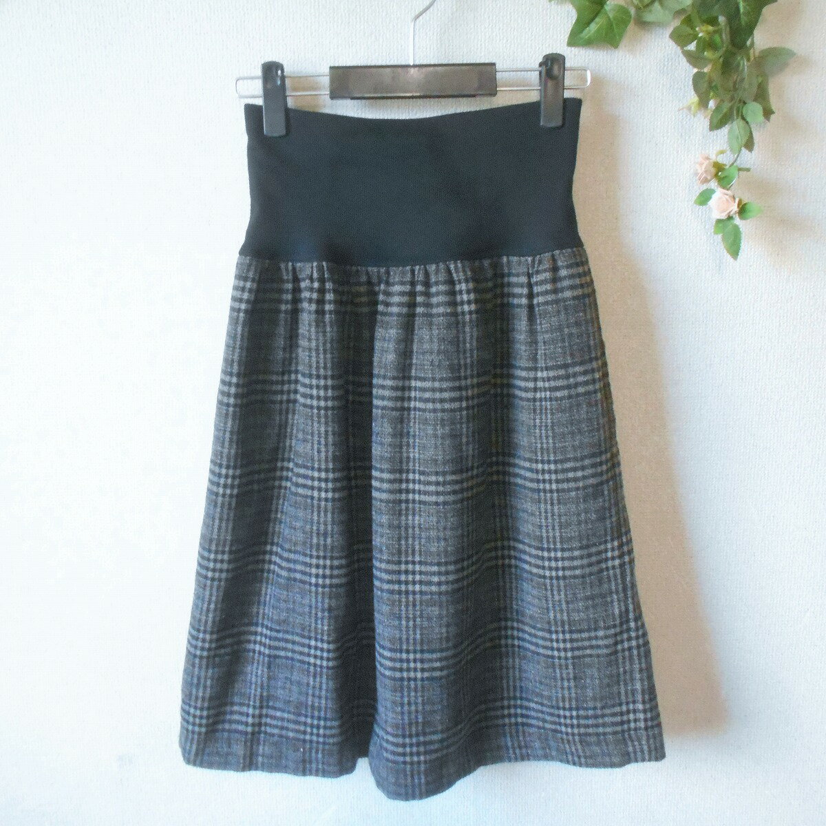 【中古】日本織物中央卸商業組合連合会 スカート 秋 冬 レディース M