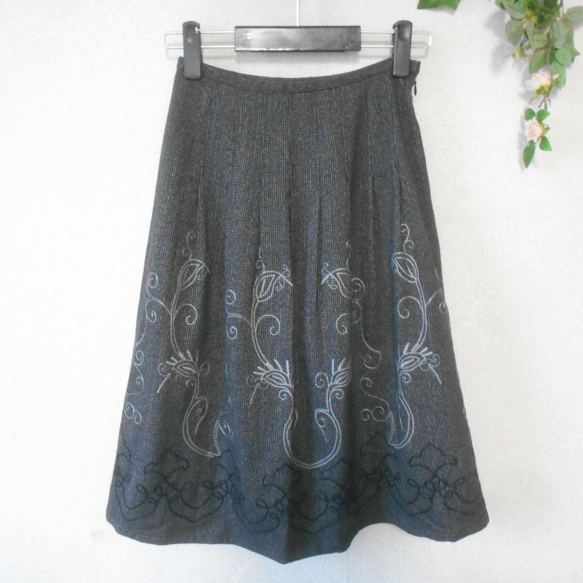 Rakuten - 【中古】ジャンニ ロ ジュディチェ GIANNI LO GIUDICE スカート 36 秋 冬 レディース 刺繍