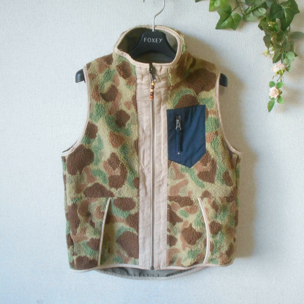 Rakuten - 【中古】株）シーエルエヌ C.L.N ジップアップ ベスト 2way F リバーシブル アウター レディース 冬