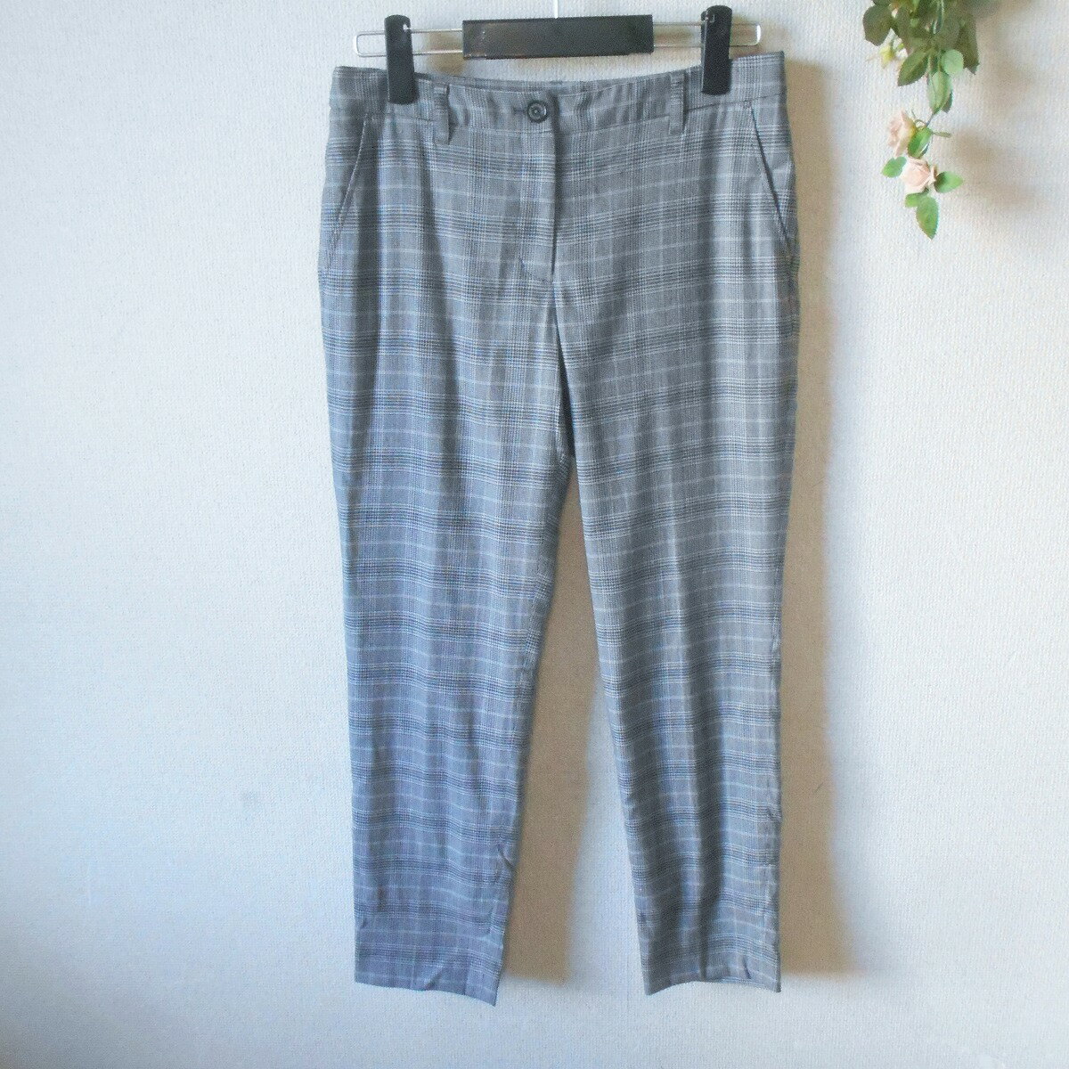 Rakuten - 【中古】マッキントッシュ フィロソフィー MACKINTOSH PHILOSOPHY パンツ スラックス 38 レディース 秋 冬 春 チェック柄