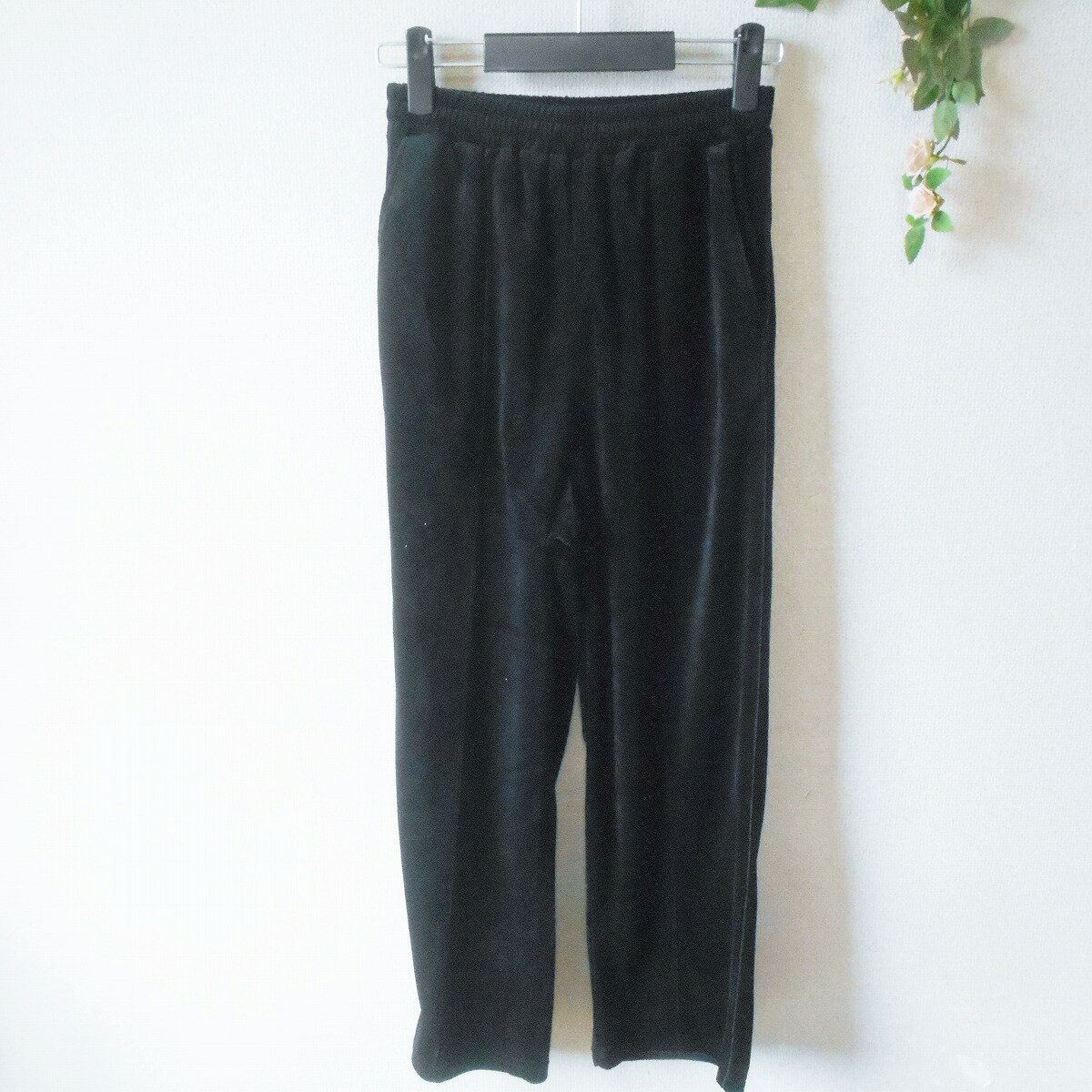 Rakuten - 【中古】SM2 サマンサモスモス Samansa Mos2 パンツ レディース フリー サイズ ベロア 黒