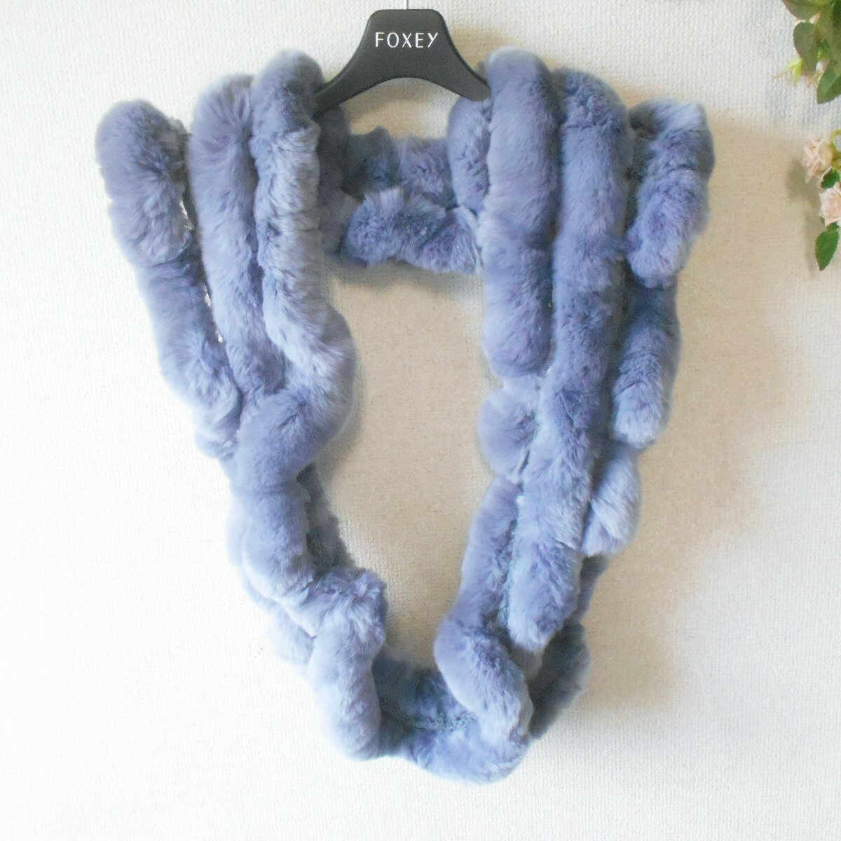 【中古】毛皮 マフラー リアル ファー ノーブランド レディース