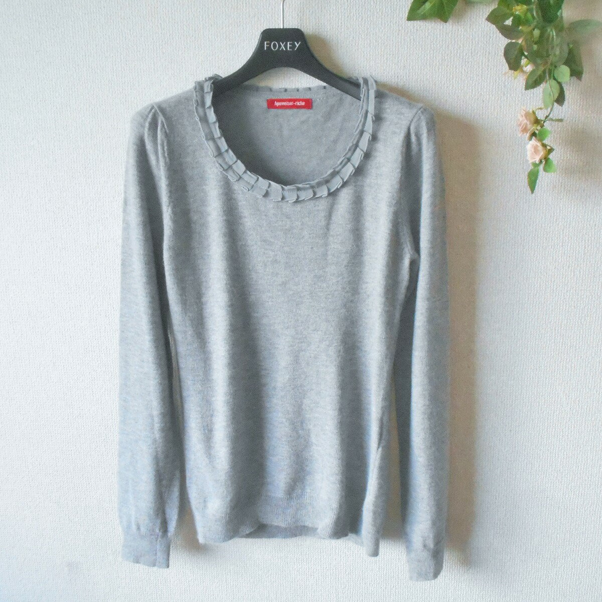 楽天市場】アプワイザーリッシェ（カラーグレー）（ニット・セーター