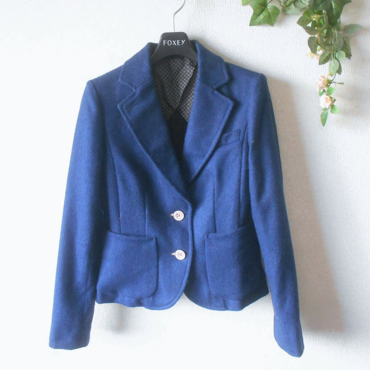 Silk - 【中古】ダブルスタンダードクロージング DOUBLE STANDARD CLOTHING テーラード ジャケット 秋 冬 ブレザー 36 レディース ウール 100％