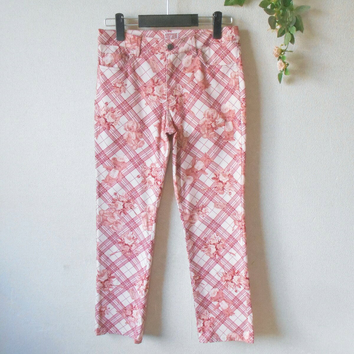 Rakuten - 【中古】ピンクハウス PINK HOUSE パンツ M チーキーベア プリント 春 夏 レディース メリーソート
